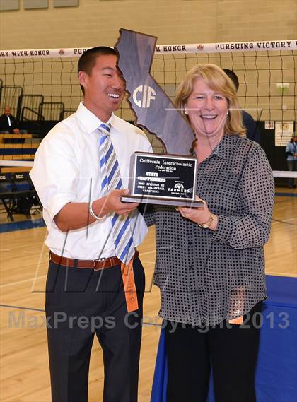 Thumbnail 2 in Central Valley Christian vs. Valley Christian  (CIF State D3 Final) photogallery.