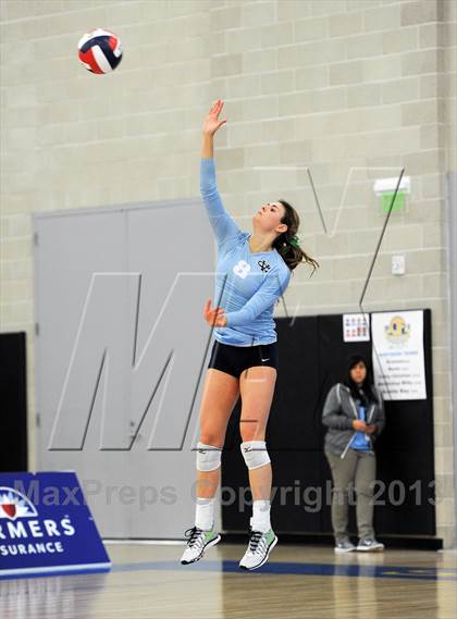 Thumbnail 2 in Central Valley Christian vs. Valley Christian  (CIF State D3 Final) photogallery.