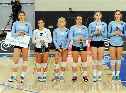 Thumbnail 2 in Central Valley Christian vs. Valley Christian  (CIF State D3 Final) photogallery.