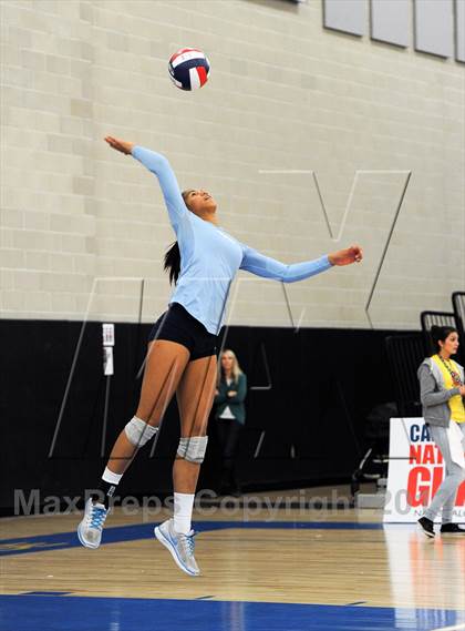 Thumbnail 2 in Central Valley Christian vs. Valley Christian  (CIF State D3 Final) photogallery.