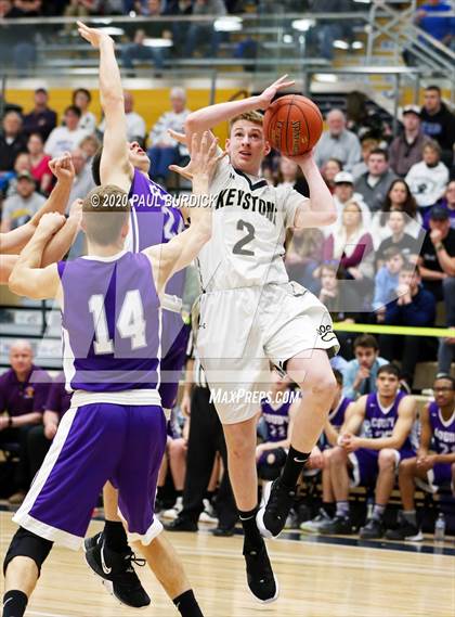 Thumbnail 2 in Keystone vs Coudersport (District IX 2A Consolation) photogallery.