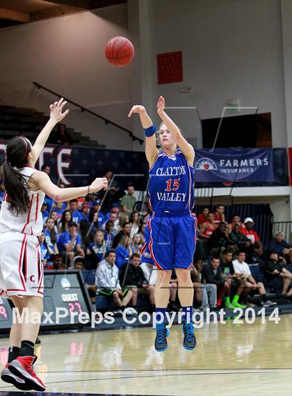 Thumbnail 3 in Carondelet vs. Clayton Valley Charter (CIF NCS D2 Final) photogallery.