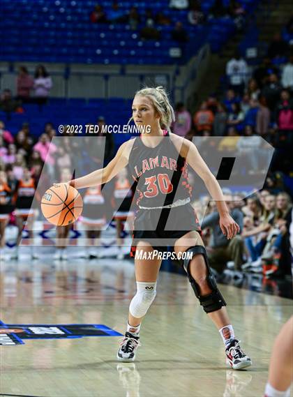 Thumbnail 2 in Lamar vs Bergman (AAA 3A State Final) photogallery.