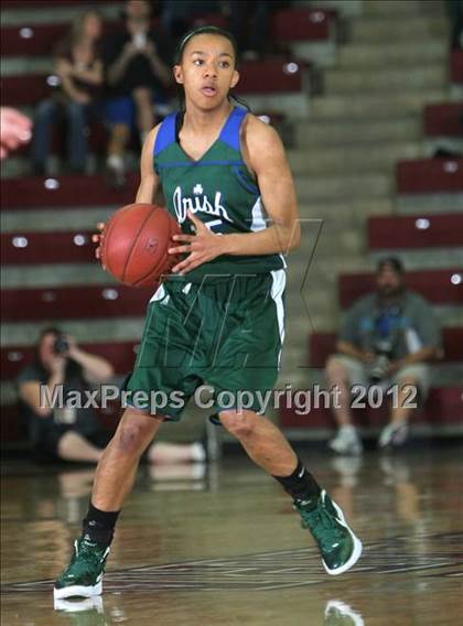 Thumbnail 2 in Terra Nova vs. Sacred Heart Cathedral (CCS D3 Final) photogallery.