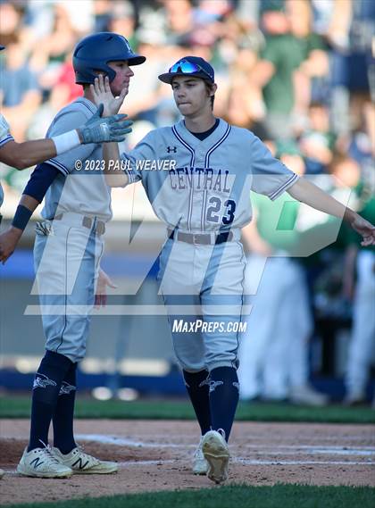 Thumbnail 3 in Central Columbia vs Hughesville (PIAA District IV Class AAA Final) photogallery.
