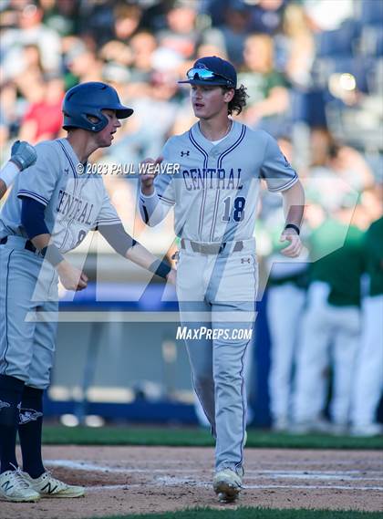 Thumbnail 2 in Central Columbia vs Hughesville (PIAA District IV Class AAA Final) photogallery.