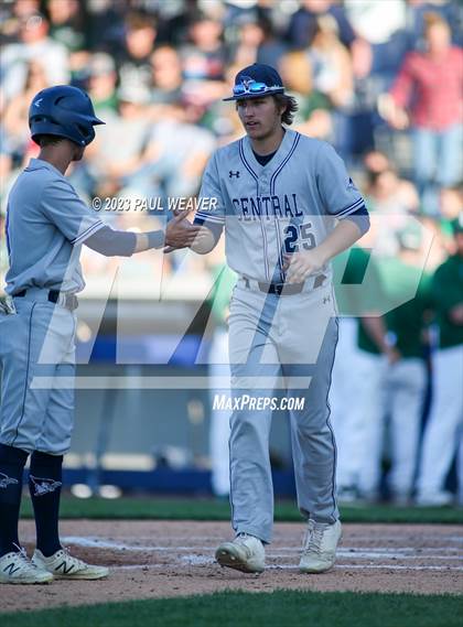 Thumbnail 3 in Central Columbia vs Hughesville (PIAA District IV Class AAA Final) photogallery.