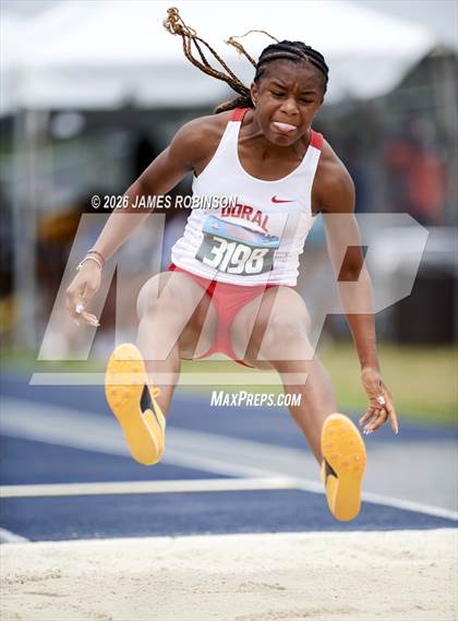 Thumbnail 2 in FHSAA Class 4A Final (Long Jump) photogallery.