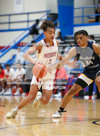 Thumbnail 2 in Goose Creek Memorial vs. Westbury Christian photogallery.