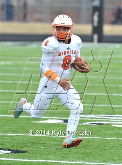 Thumbnail 3 in Mineola vs. Commerce (UIL 3A Division 1 Region 2 Area) photogallery.