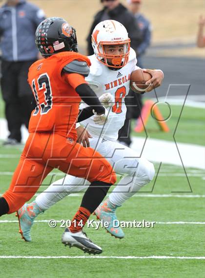 Thumbnail 3 in Mineola vs. Commerce (UIL 3A Division 1 Region 2 Area) photogallery.