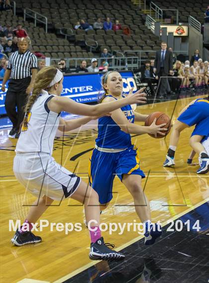 Thumbnail 2 in Newport Central Catholic vs Notre Dame Academy (KHSAA 9th Region Final) photogallery.