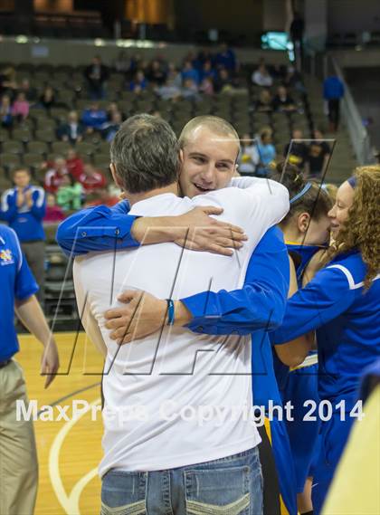 Thumbnail 3 in Newport Central Catholic vs Notre Dame Academy (KHSAA 9th Region Final) photogallery.