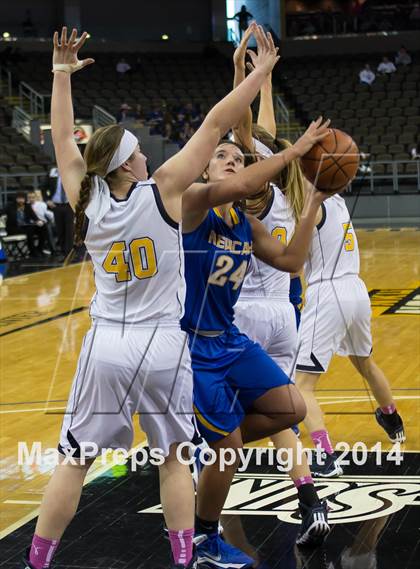 Thumbnail 2 in Newport Central Catholic vs Notre Dame Academy (KHSAA 9th Region Final) photogallery.