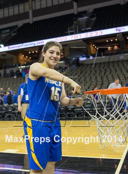 Thumbnail 3 in Newport Central Catholic vs Notre Dame Academy (KHSAA 9th Region Final) photogallery.