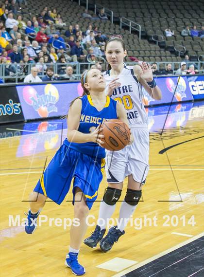 Thumbnail 2 in Newport Central Catholic vs Notre Dame Academy (KHSAA 9th Region Final) photogallery.