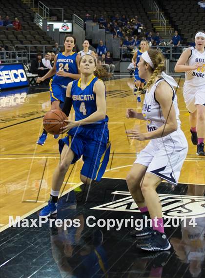 Thumbnail 1 in Newport Central Catholic vs Notre Dame Academy (KHSAA 9th Region Final) photogallery.