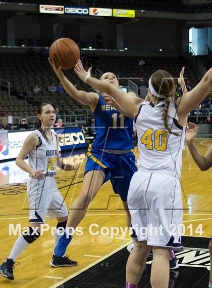 Thumbnail 3 in Newport Central Catholic vs Notre Dame Academy (KHSAA 9th Region Final) photogallery.