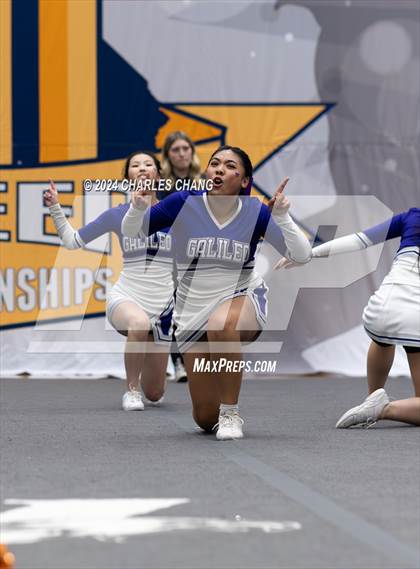 Thumbnail 2 in Galileo - CIF Northern Regional Cheer Championships photogallery.