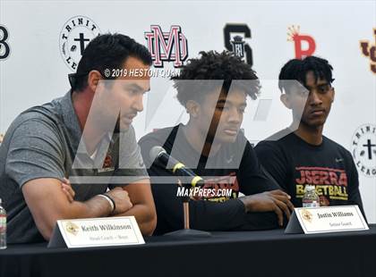 Thumbnail 2 in Trinity League Media Day - JSerra Catholic photogallery.