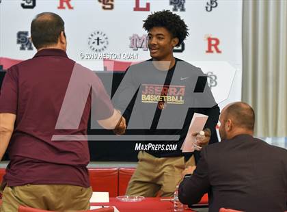 Thumbnail 2 in Trinity League Media Day - JSerra Catholic photogallery.