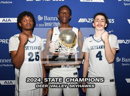 Thumbnail 2 in Deer Valley vs. Sahuaro (AIA 4A Final - Awards) photogallery.