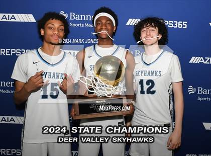 Thumbnail 2 in Deer Valley vs. Sahuaro (AIA 4A Final - Awards) photogallery.