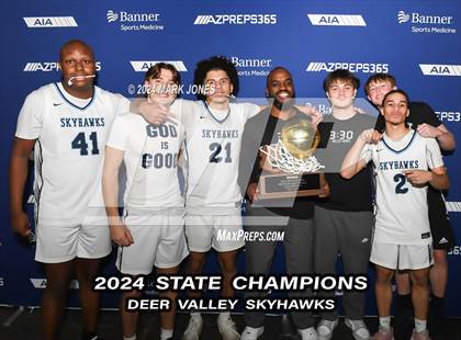Thumbnail 3 in Deer Valley vs. Sahuaro (AIA 4A Final - Awards) photogallery.