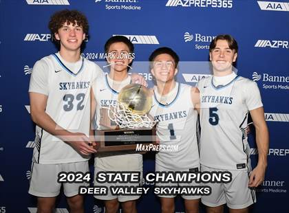 Thumbnail 2 in Deer Valley vs. Sahuaro (AIA 4A Final - Awards) photogallery.