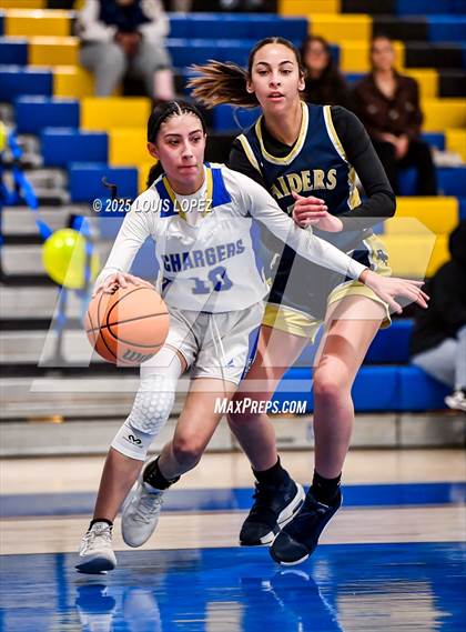 Thumbnail 2 in Rowland @ Charter Oak (Senior Night) photogallery.