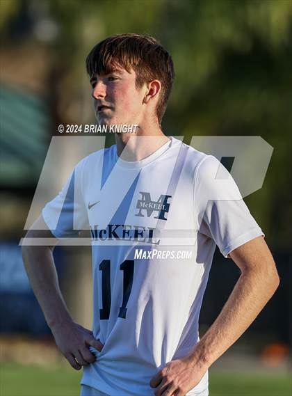Thumbnail 2 in McKeel Academy vs Bishop Moore (FHSAA 4A Semifinal)  photogallery.
