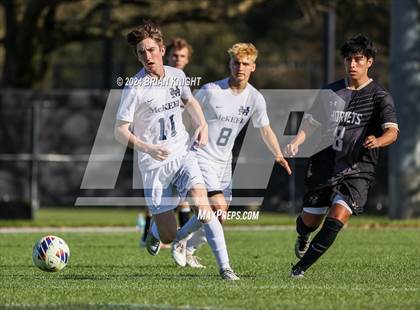 Thumbnail 2 in McKeel Academy vs Bishop Moore (FHSAA 4A Semifinal)  photogallery.
