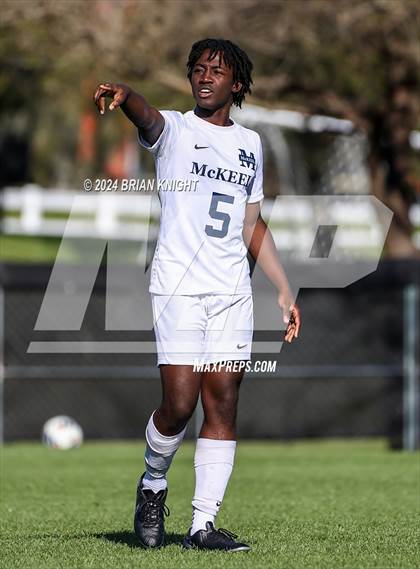 Thumbnail 1 in McKeel Academy vs Bishop Moore (FHSAA 4A Semifinal)  photogallery.