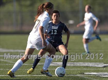 Thumbnail 2 in Aurora West @ Metea Valley (IHSA Semi-Regional-Playoff) photogallery.