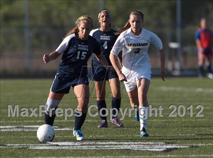 Thumbnail 3 in Aurora West @ Metea Valley (IHSA Semi-Regional-Playoff) photogallery.