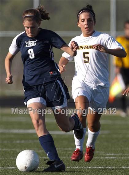 Thumbnail 3 in Aurora West @ Metea Valley (IHSA Semi-Regional-Playoff) photogallery.