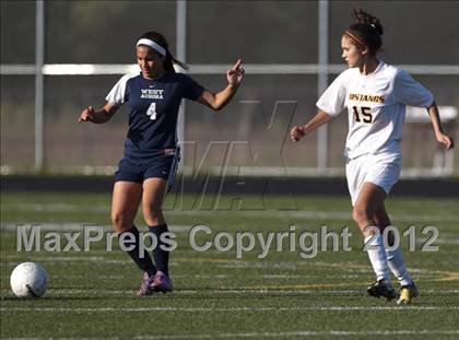 Thumbnail 1 in Aurora West @ Metea Valley (IHSA Semi-Regional-Playoff) photogallery.