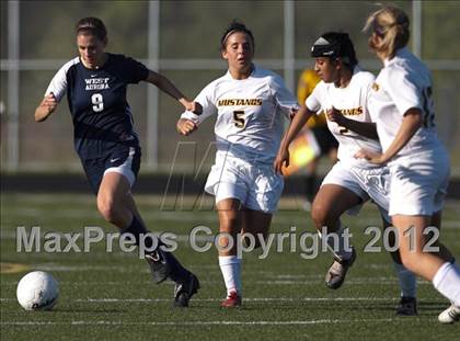 Thumbnail 1 in Aurora West @ Metea Valley (IHSA Semi-Regional-Playoff) photogallery.