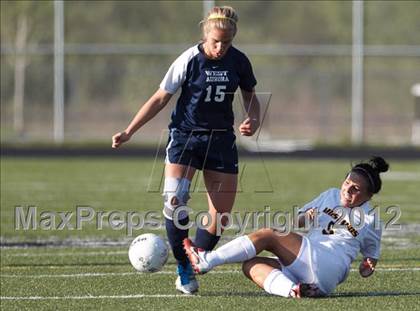 Thumbnail 1 in Aurora West @ Metea Valley (IHSA Semi-Regional-Playoff) photogallery.