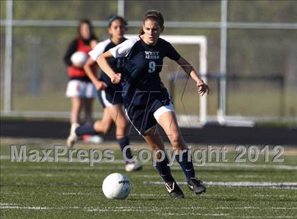 Thumbnail 3 in Aurora West @ Metea Valley (IHSA Semi-Regional-Playoff) photogallery.
