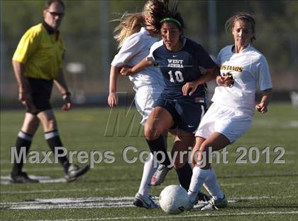 Thumbnail 1 in Aurora West @ Metea Valley (IHSA Semi-Regional-Playoff) photogallery.