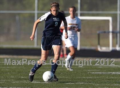Thumbnail 3 in Aurora West @ Metea Valley (IHSA Semi-Regional-Playoff) photogallery.