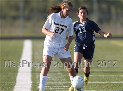 Thumbnail 3 in Aurora West @ Metea Valley (IHSA Semi-Regional-Playoff) photogallery.