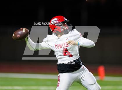 Thumbnail 3 in Fowler @ Mendota (CIF CS DIV VI SEMI-FINAL) photogallery.