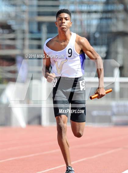 Thumbnail 3 in CIF SS Track & Field Masters Meet (Boys 4x400 Meter Relay) photogallery.