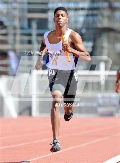 Thumbnail 2 in CIF SS Track & Field Masters Meet (Boys 4x400 Meter Relay) photogallery.
