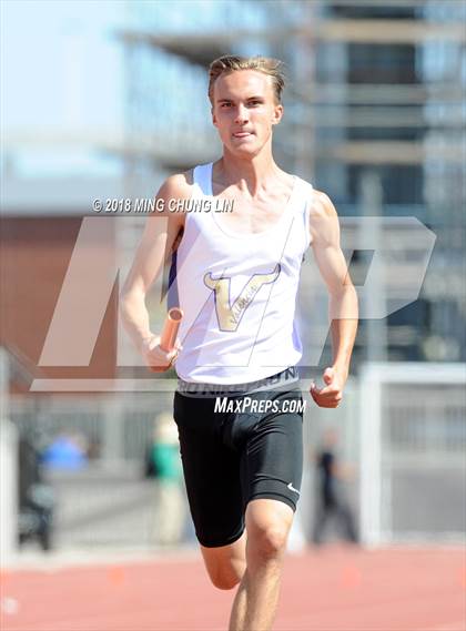 Thumbnail 2 in CIF SS Track & Field Masters Meet (Boys 4x400 Meter Relay) photogallery.