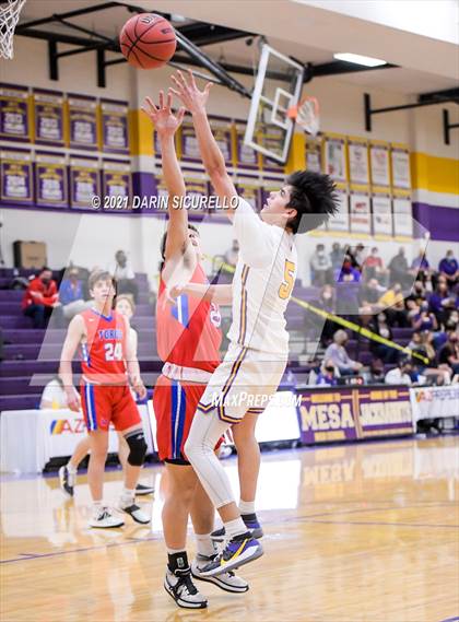 Thumbnail 2 in Mountain View vs Mesa (AIA 6A Round 1 Playoff) photogallery.