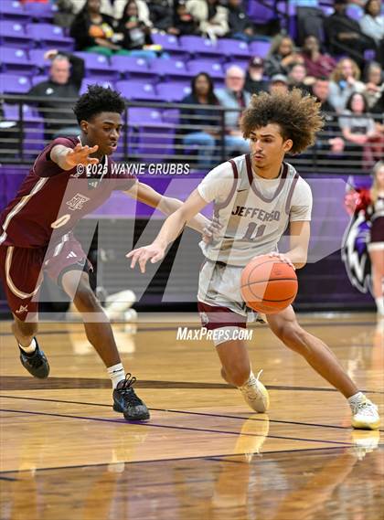 Thumbnail 3 in Jefferson @ Atlanta (UIL 3A DI Bi-District Playoff) photogallery.