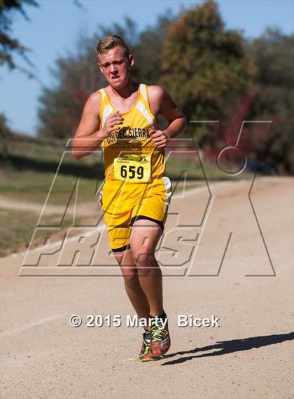 Thumbnail 1 in CIF State Cross Country Championships (D5 Boys Race) photogallery.